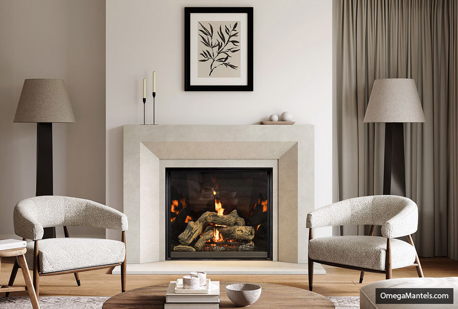 Fireplace Mantel Surround (Cast Stone) 4143.12 GS