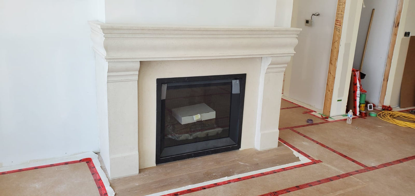 Fireplace Mantel Surround (Cast Stone) 1106.556 GS