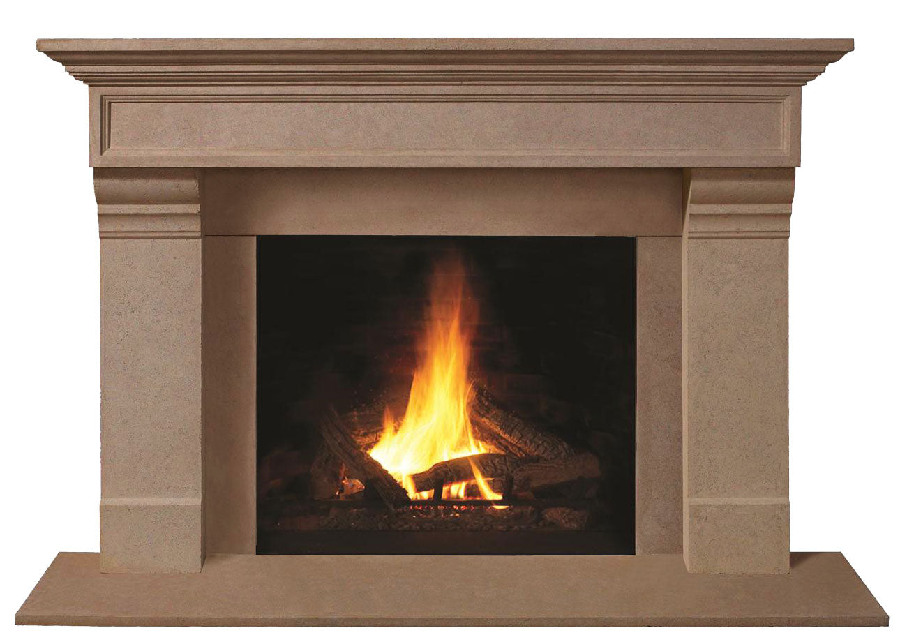 Fireplace Mantel Surround (Cast Stone) 1111.556 GS