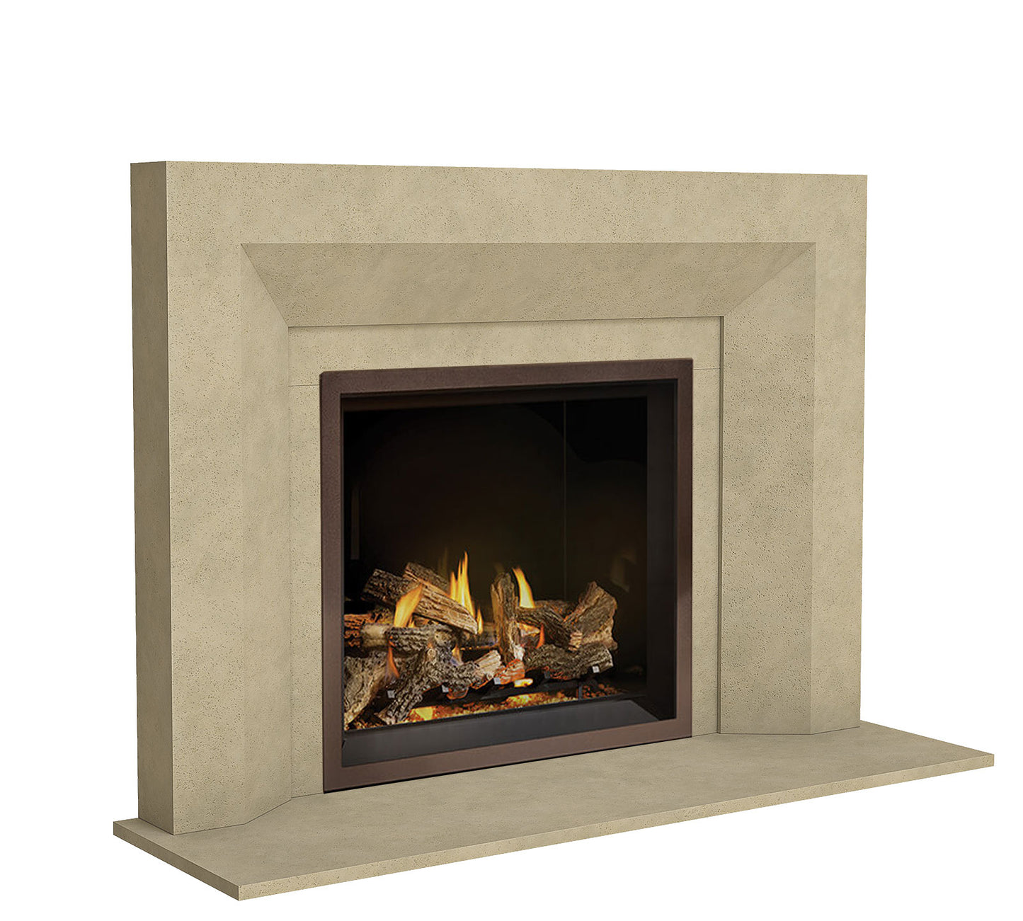 Fireplace Mantel Surround (Cast Stone) 4143.12 GS