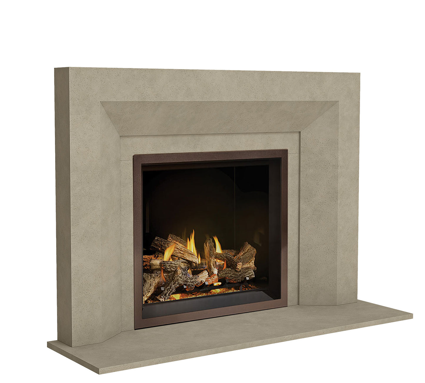 Fireplace Mantel Surround (Cast Stone) 4143.12 GS