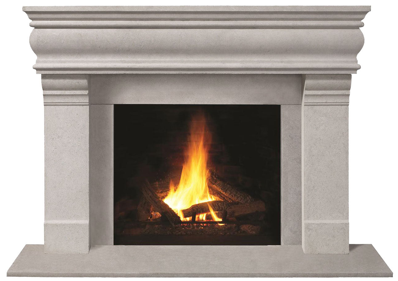 Fireplace Mantel Surround (Cast Stone) GS – Omega Mantels