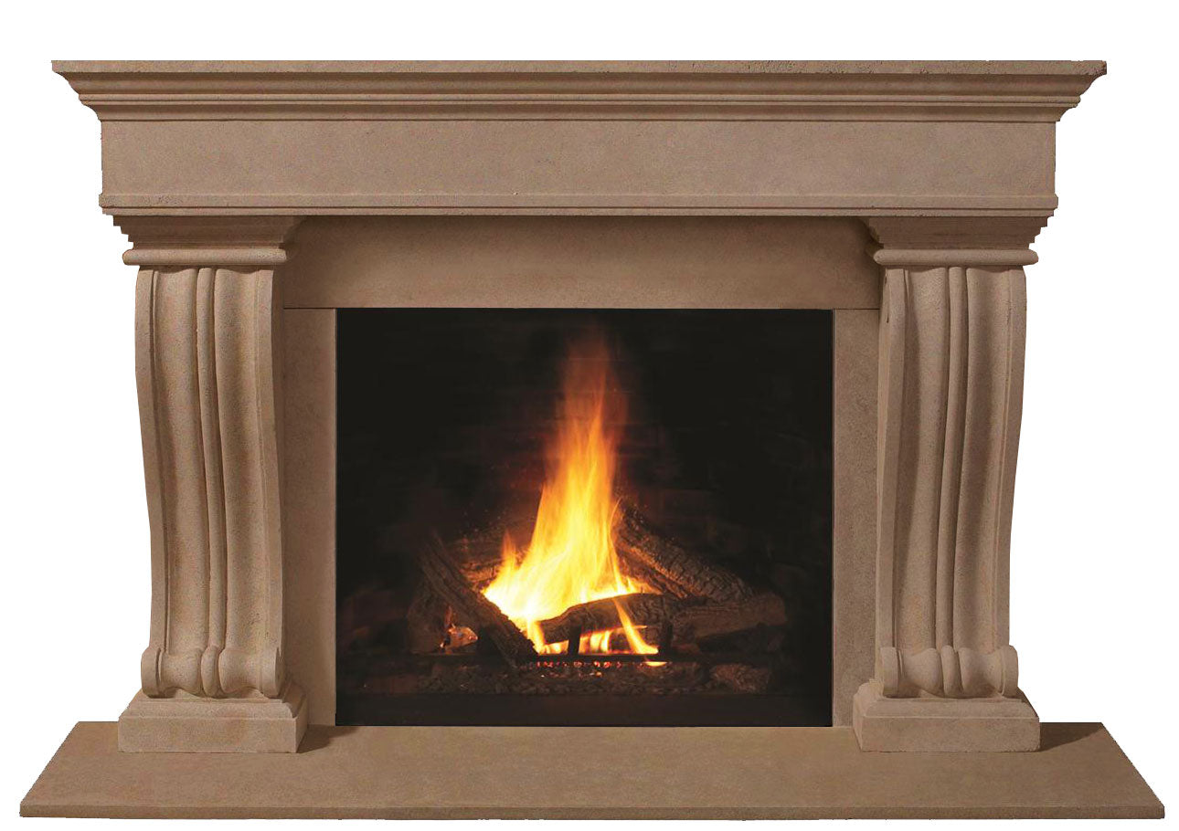 Fireplace Mantel Surround (Cast Stone) 1110.536 GS