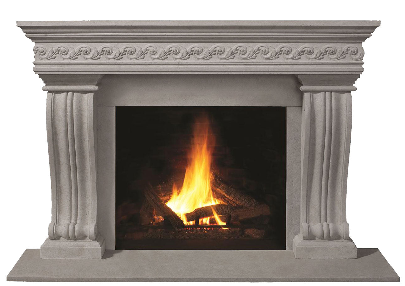 Fireplace Mantel Surround (Cast Stone) 1110S.536 GS
