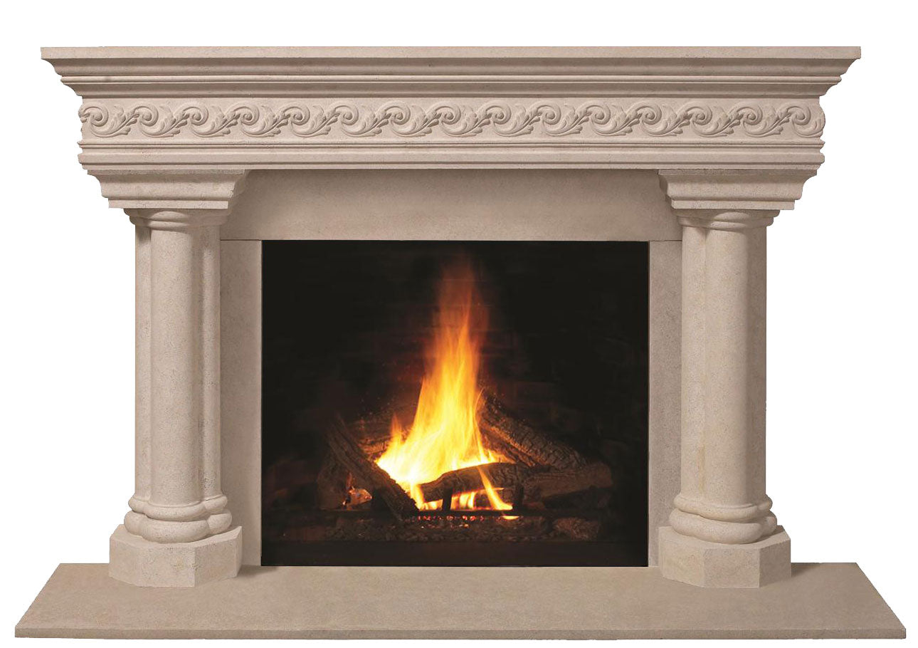 Fireplace Mantel Surround (Cast Stone) 1110S.555 GS