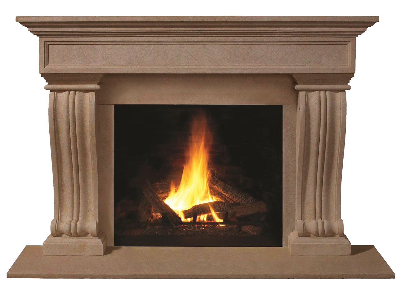 Fireplace Mantel Surround (Cast Stone) 1111.536 GS