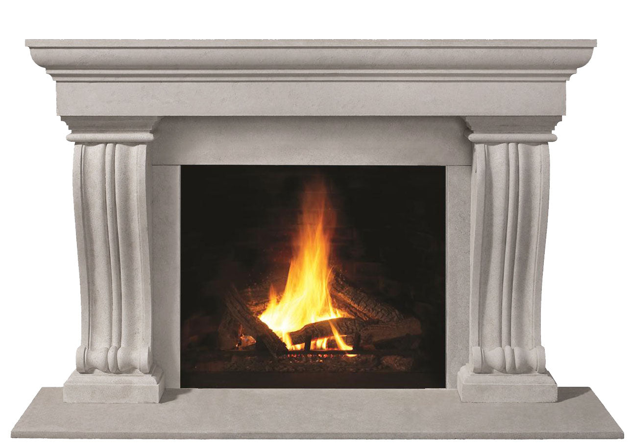 Fireplace Mantel Surround (Cast Stone) GS – Omega Mantels