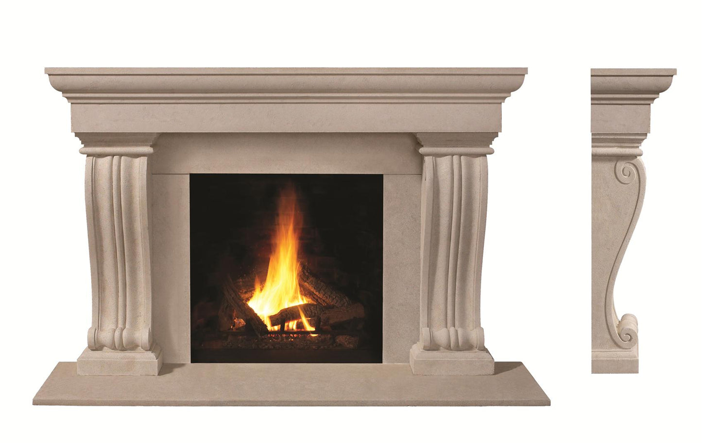 Fireplace Mantel Surround (Cast Stone) 1147.536 GS