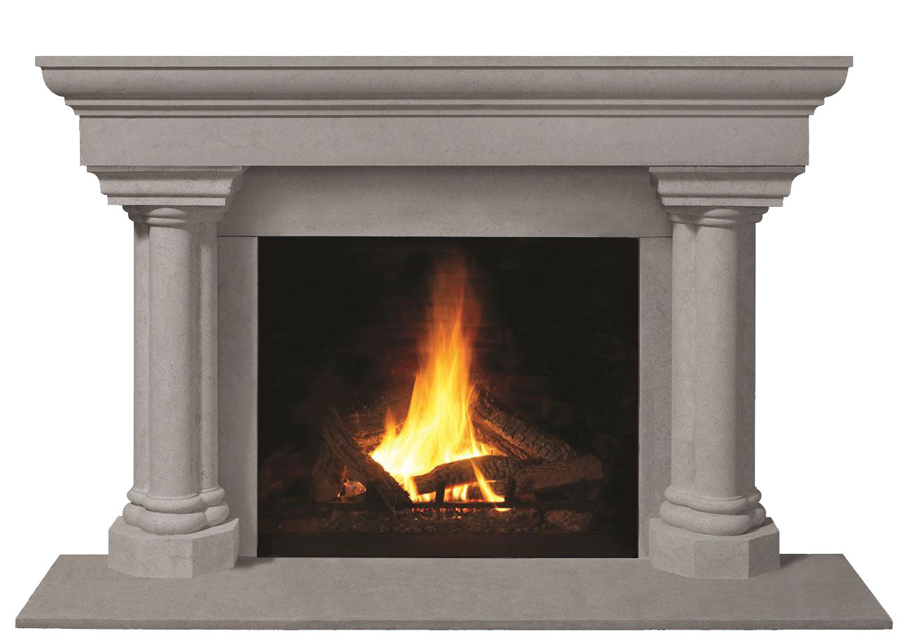 Fireplace Mantel Surround (Cast Stone) 1147.555 GS