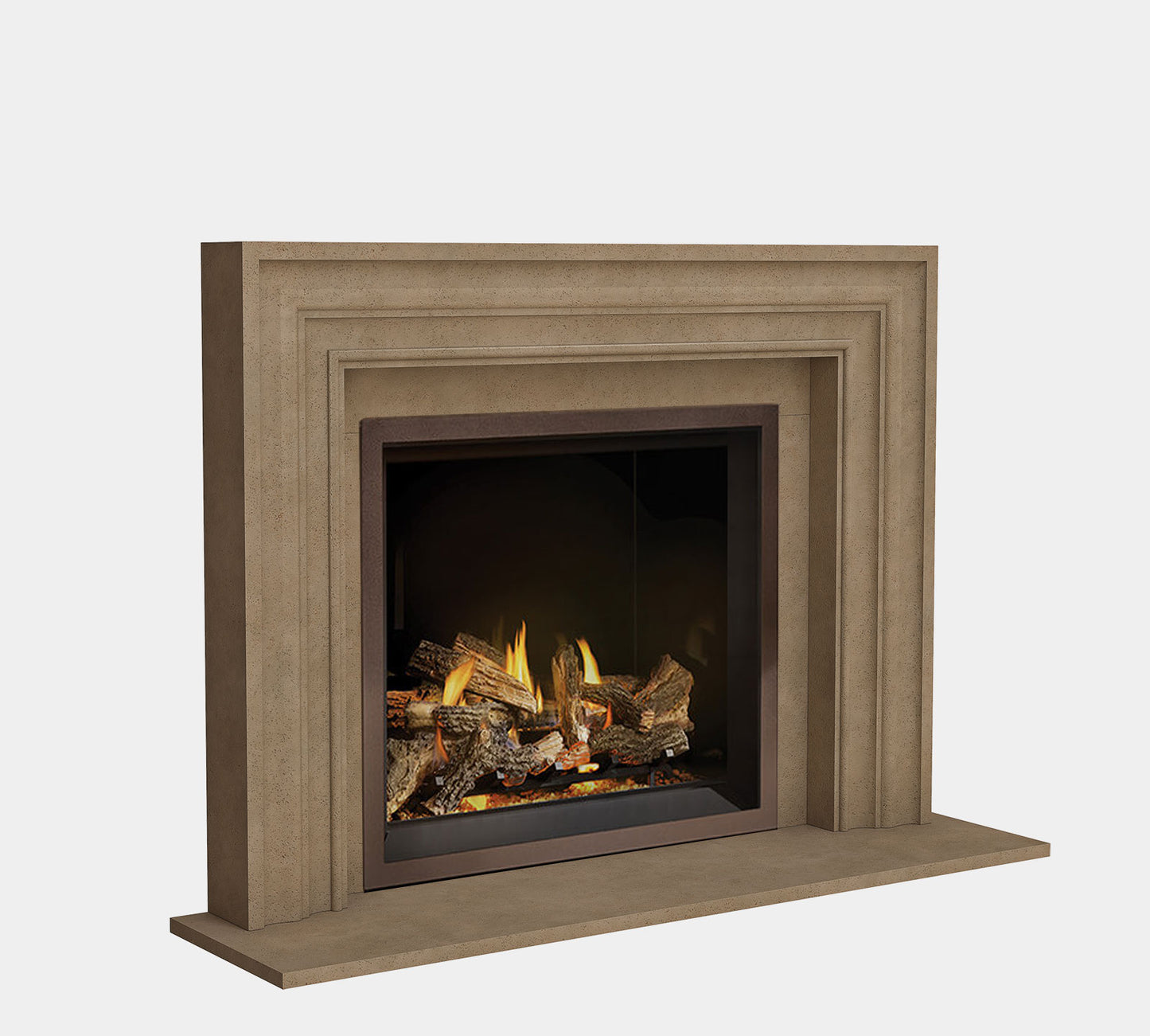 Fireplace Mantel Surround (Cast Stone) 4113.8 GS