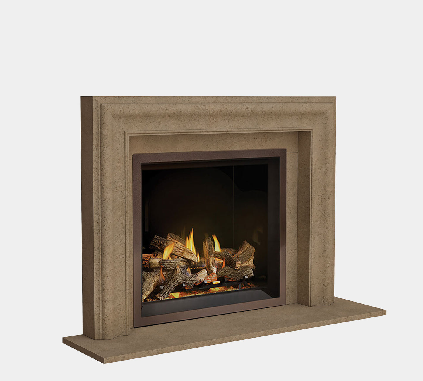 Fireplace Mantel Surround (Cast Stone) 4115.7 GS